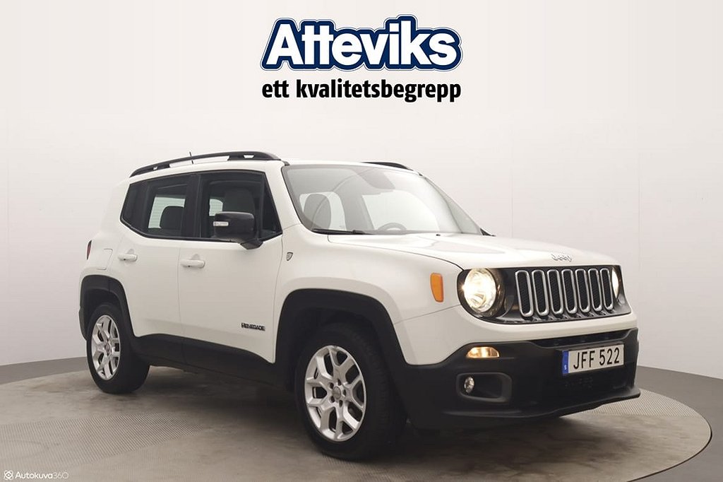 Jeep Renegade 1.6 120hk Longitude/Drag/Låga mil