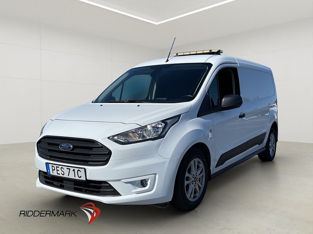 Ford Transit Connect LWB Värm Dragkrok B-Kamera CARPLAY MOMS