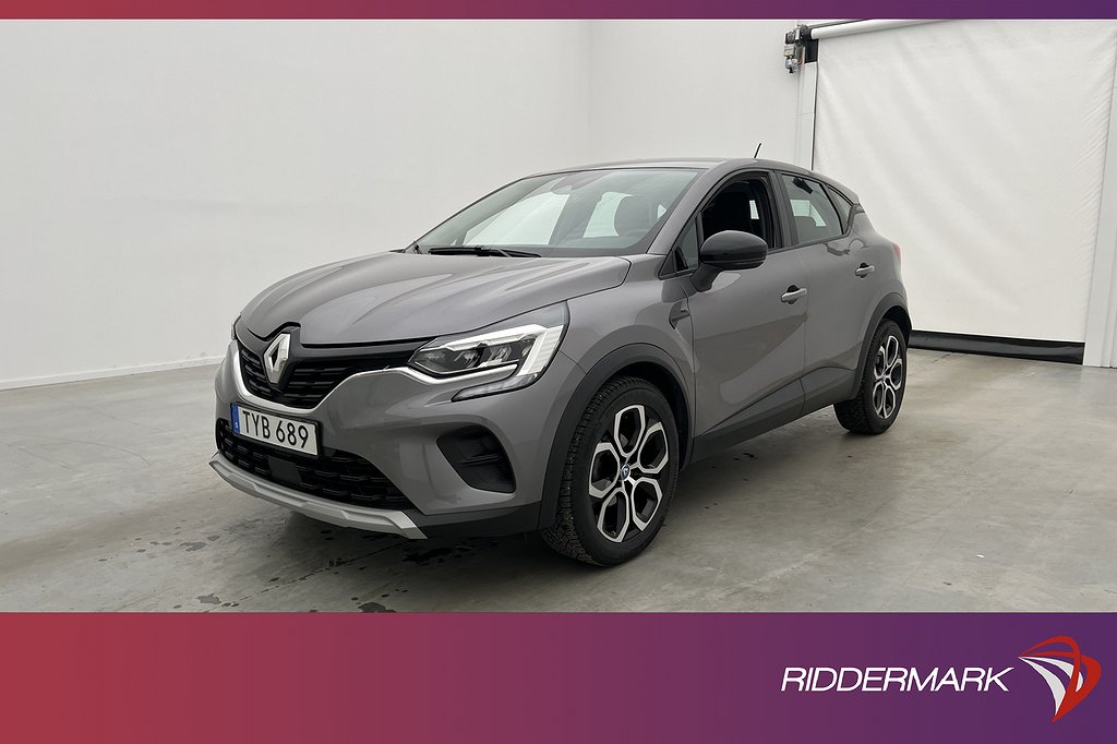 Renault Captur 1.3 TCe 140hk Sensorer Keyless 0,53l/Mil