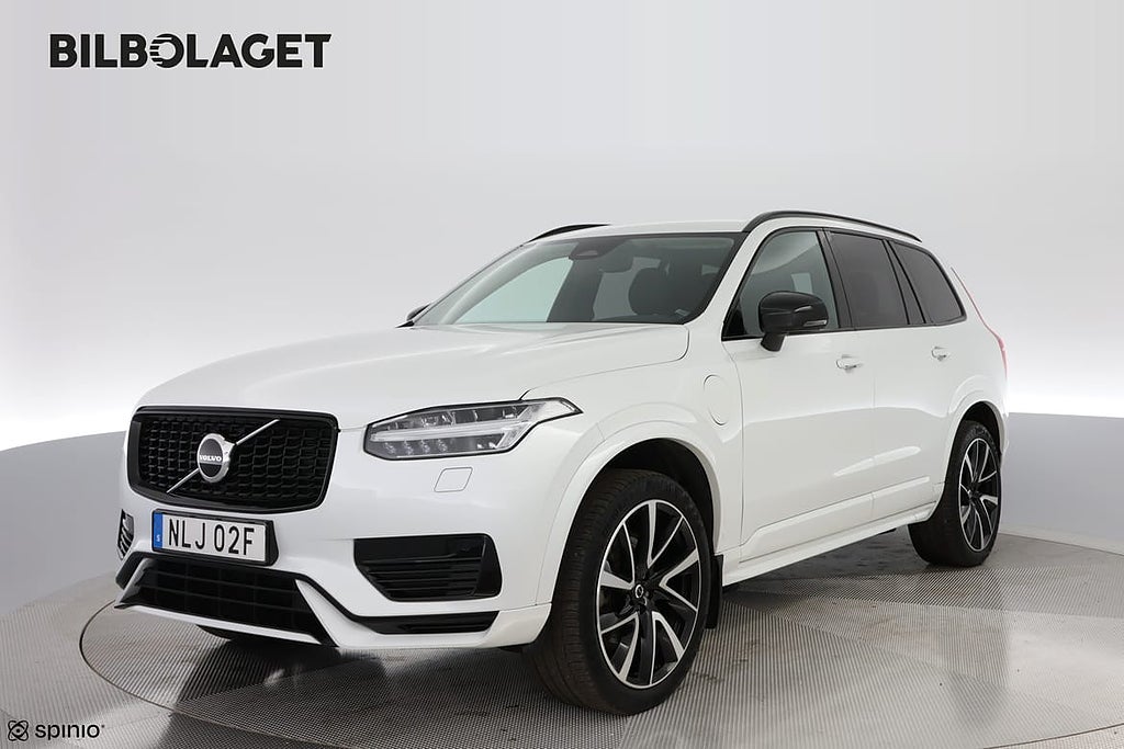 Volvo XC90 7 Säten Recharge T8 Plus Dark/Drag/Värmare/21tum/Harman