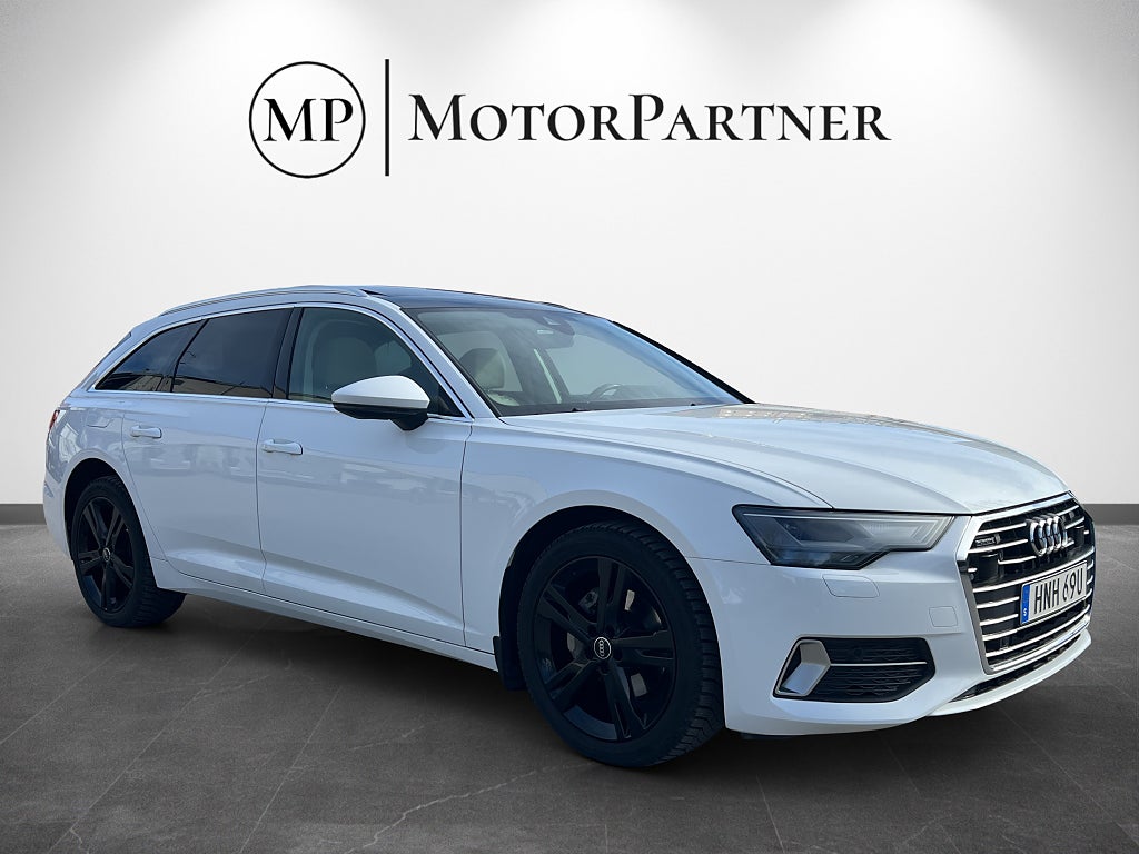 Audi A6 Avant 40 TDI Quattro Pano Värmare Läder Drag  