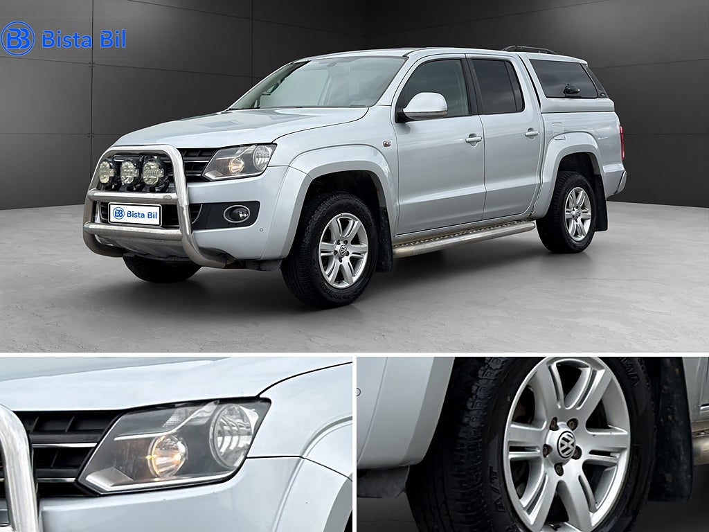 Volkswagen Amarok DoubleCab 2.8t 2.0 BiTDI 4M KÅPA / MOMS / VÄRMARE 180Hk