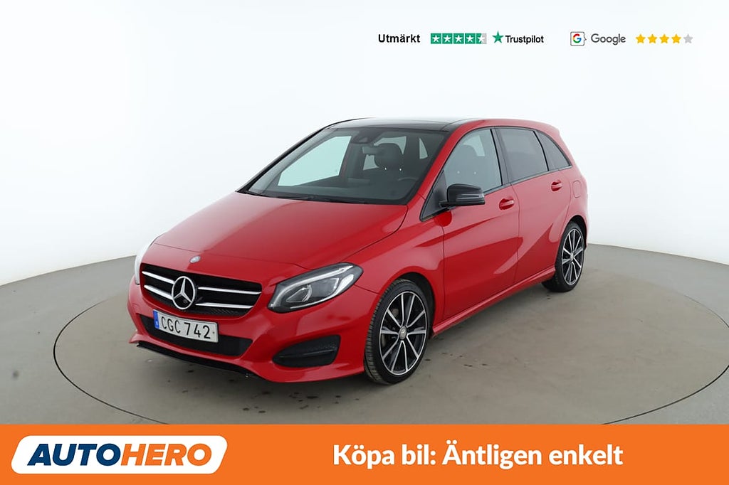 Mercedes-Benz B Panorama, Backkamera, Dragkrok