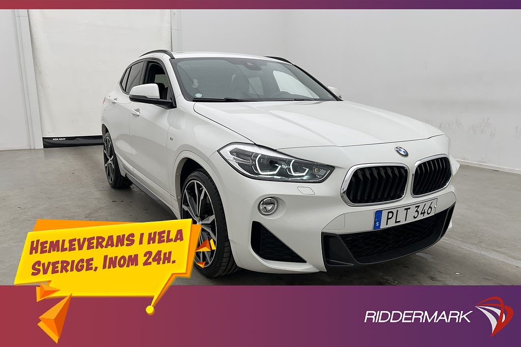 BMW X2 xDrive20d 190hk M Sport Läder Navi HuD Elstolar Drag