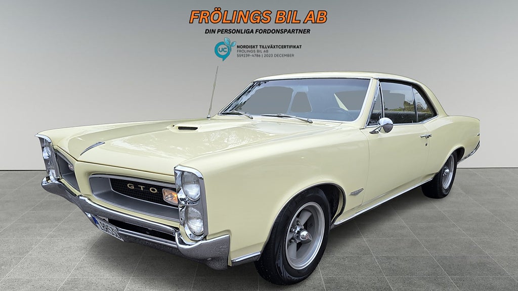 Pontiac GTO Hardtop 389 Th400-Låda TOPPRENOVERAD