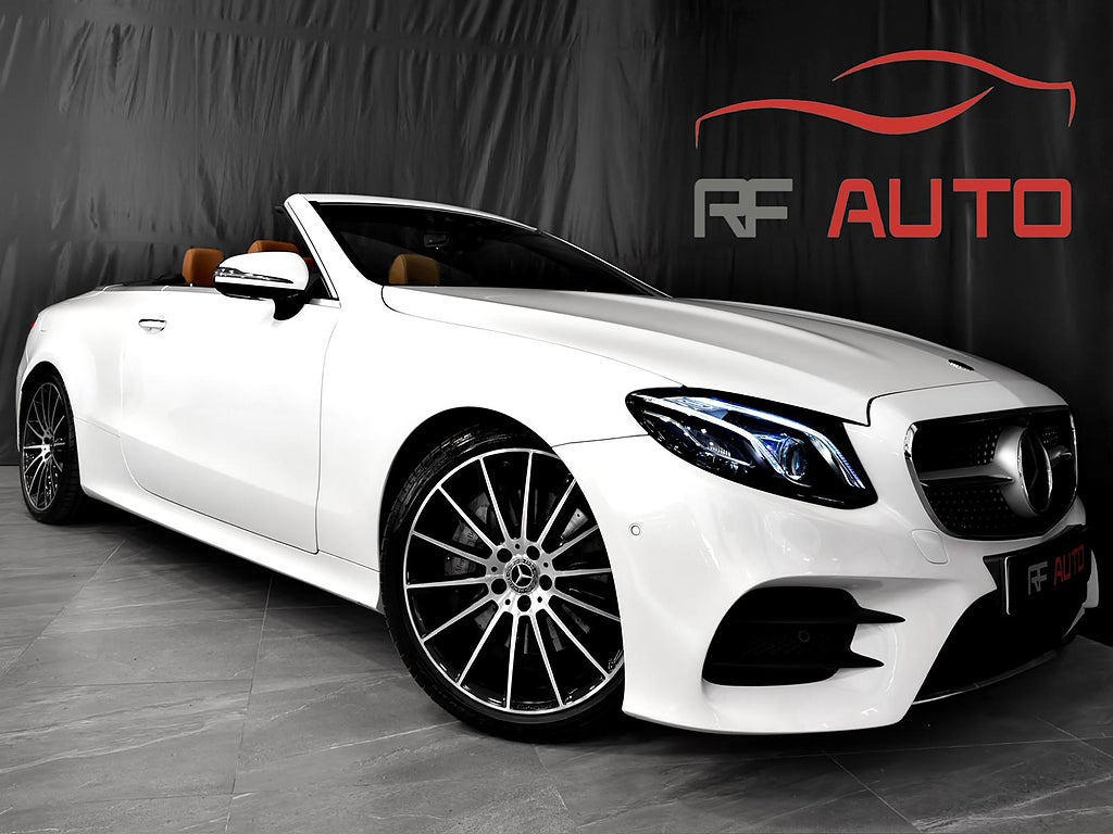 Mercedes-Benz E 300 Cabriolet AMG Widescreen Burmester SE-UTR 245hk