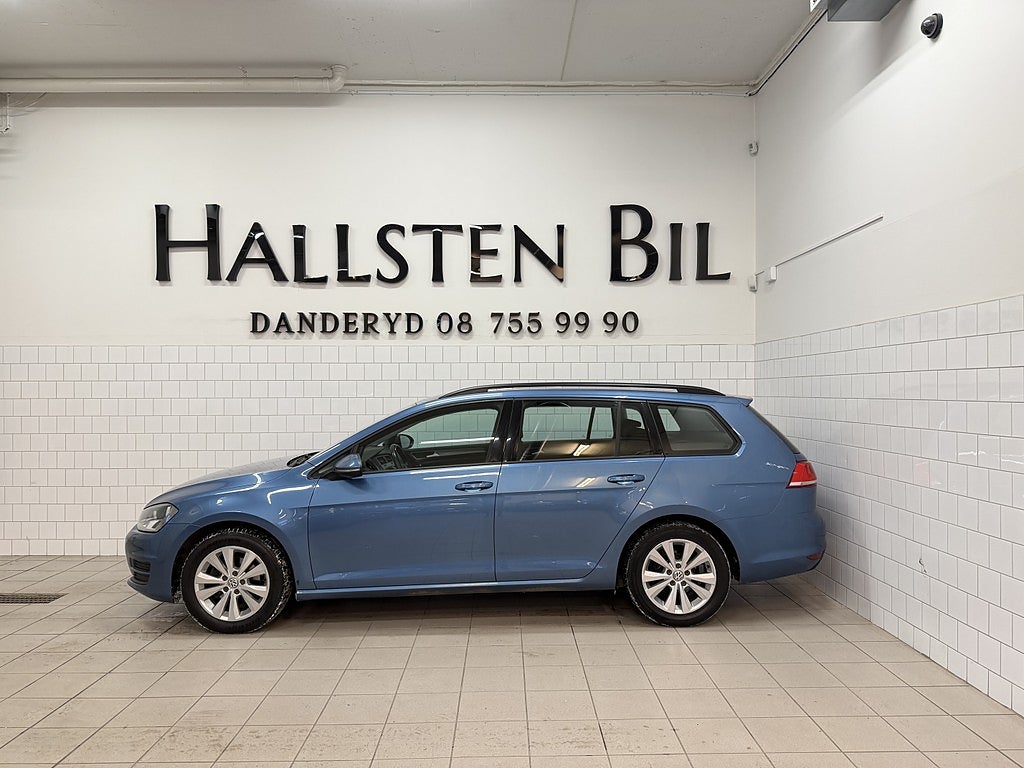 Volkswagen Golf 1.2 TSI Sportcombi BMT ACC Euro6 Skatt 492:- Svensksåld