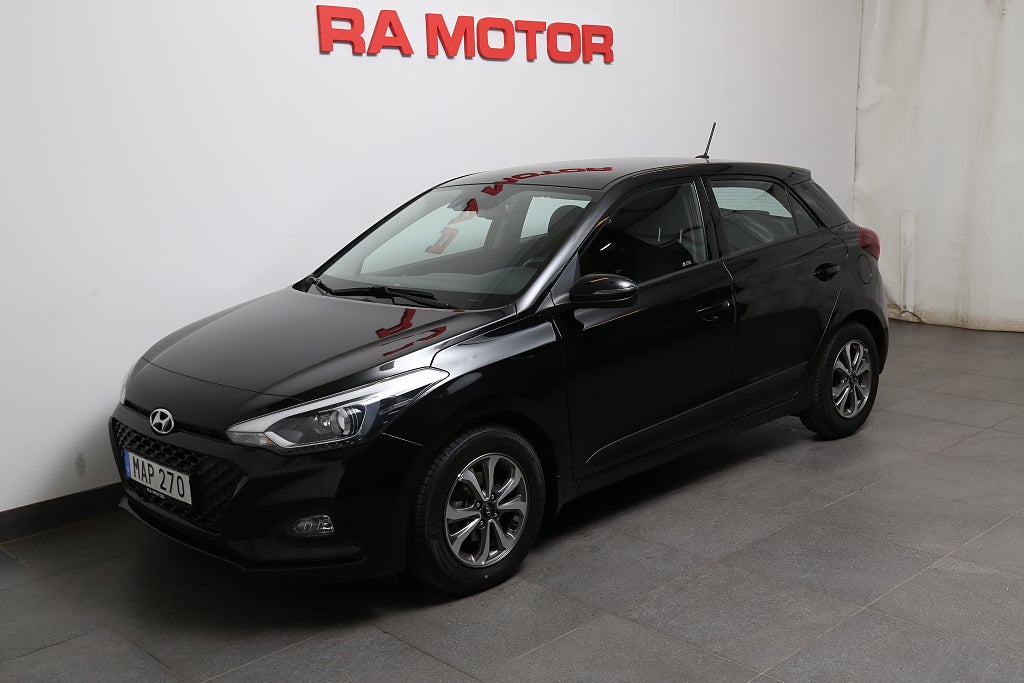 Hyundai i20 1,2 Premium CarPlay Kamera P-sensor Motorvärmare 2019