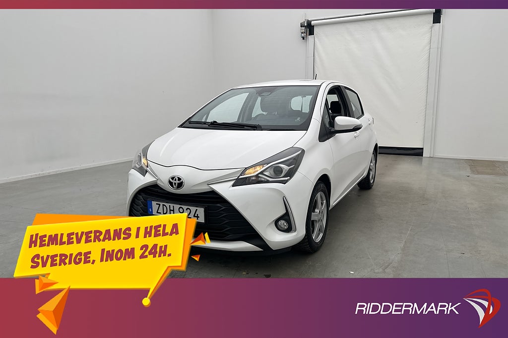 Toyota Yaris 1.5 111hk Active Kamera Bluetooth Farthållare