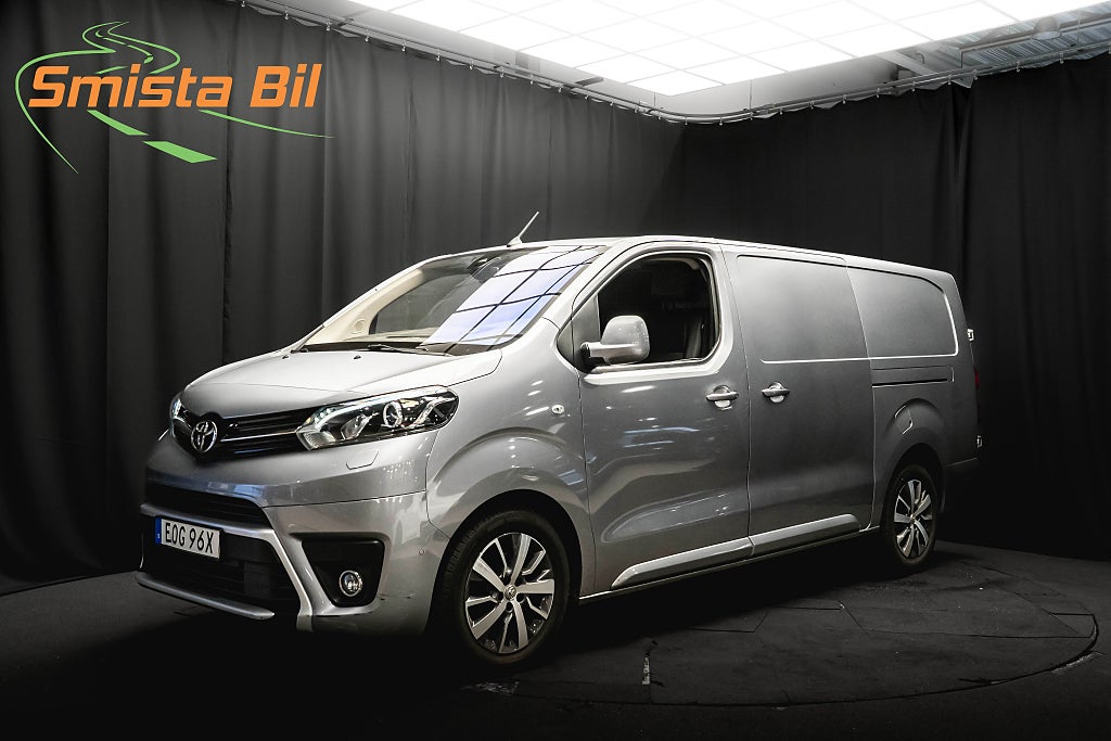 Toyota ProAce 2.0 D-4D LÅNG L3 D-VÄRMARE NAV KAMERA HUD MOMS