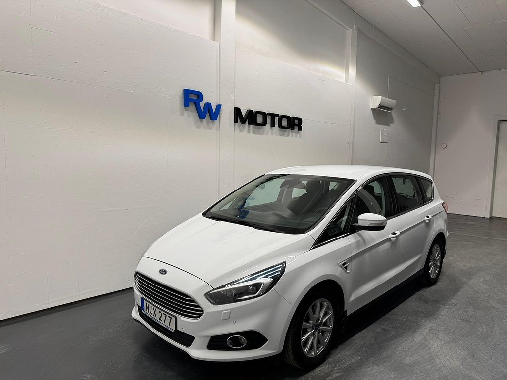 Ford S-Max 2.0 TDCi AWD 180hk Business 7-sits Drag CarPlay