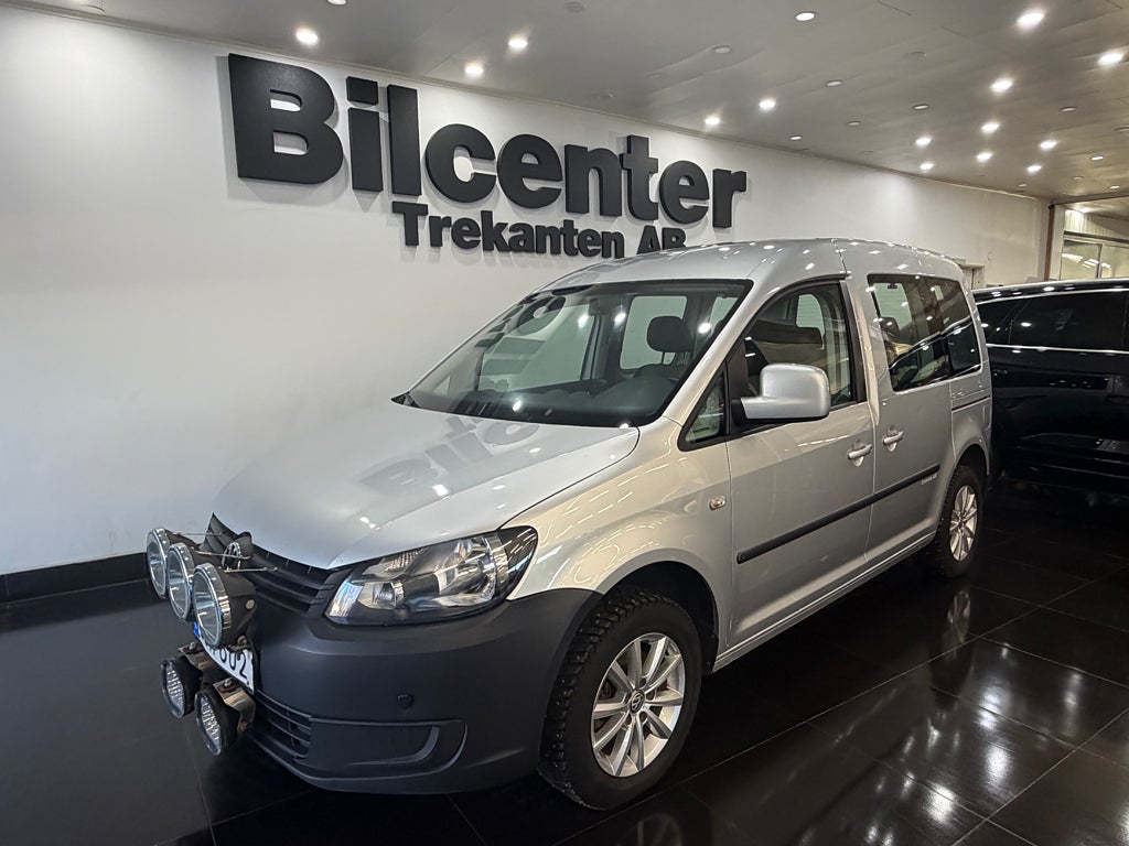 Volkswagen Caddy 1.6 TDI DPF Euro 5 5-Sits Dragkrok