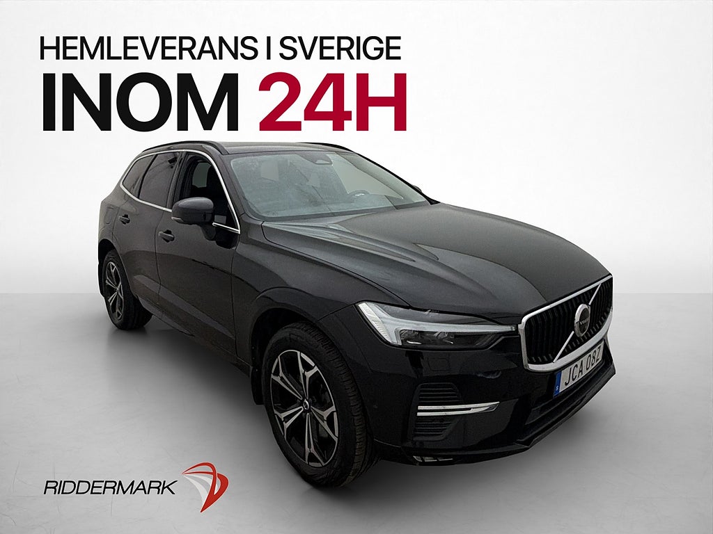 Volvo XC60 B4 197hk AWD Värmare 360° H/K Skinn Drag VOC
