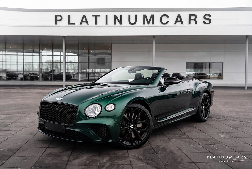 Bentley Continental GTC-S V8 549hk / SPEC / B&O / Låga mil!