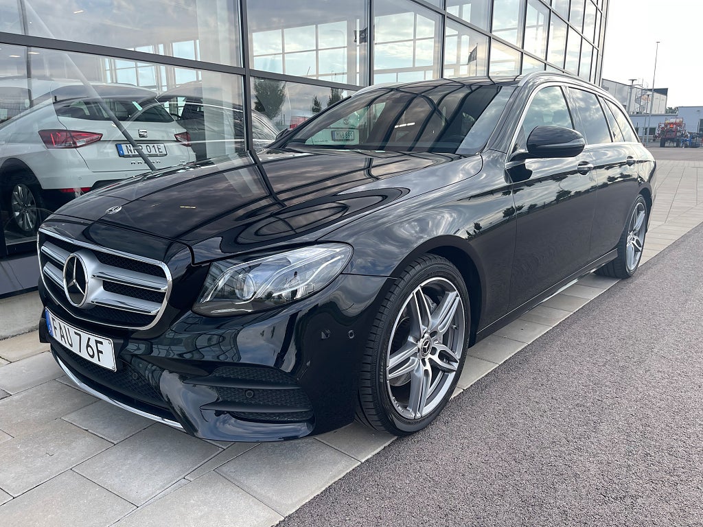 Mercedes-Benz E 200 T d 9G-Tronic AMG Line | Värmare | Drag | Navi