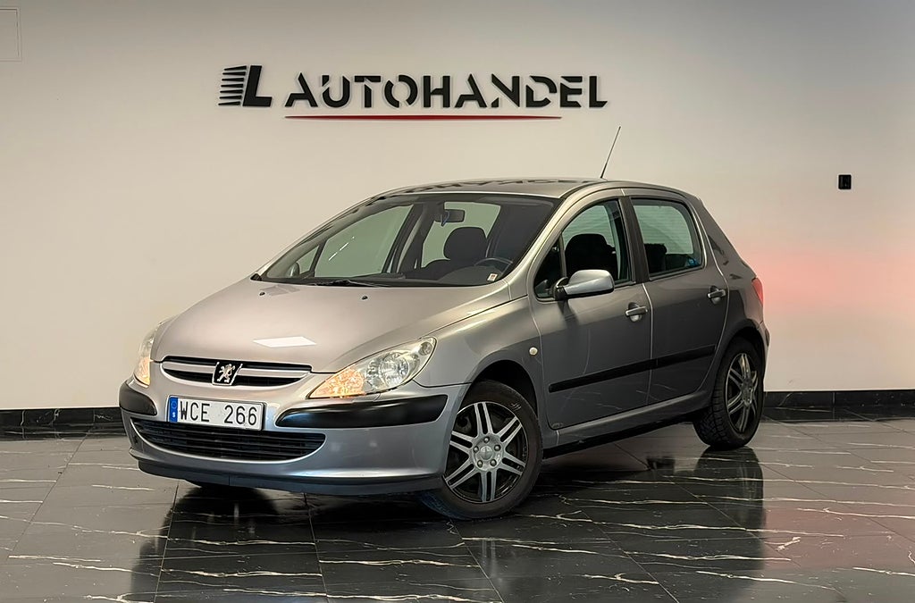 Peugeot 307 5-dörrar 2.0 XS Drag Nybesiktigad 136Hk