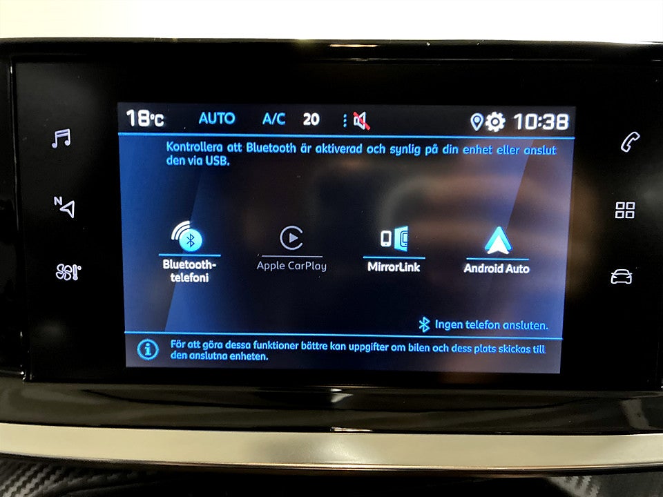 Bild på Peugeot 208 Allure 1.2 PT 100hk Aut B-KAMERA CARPLAY