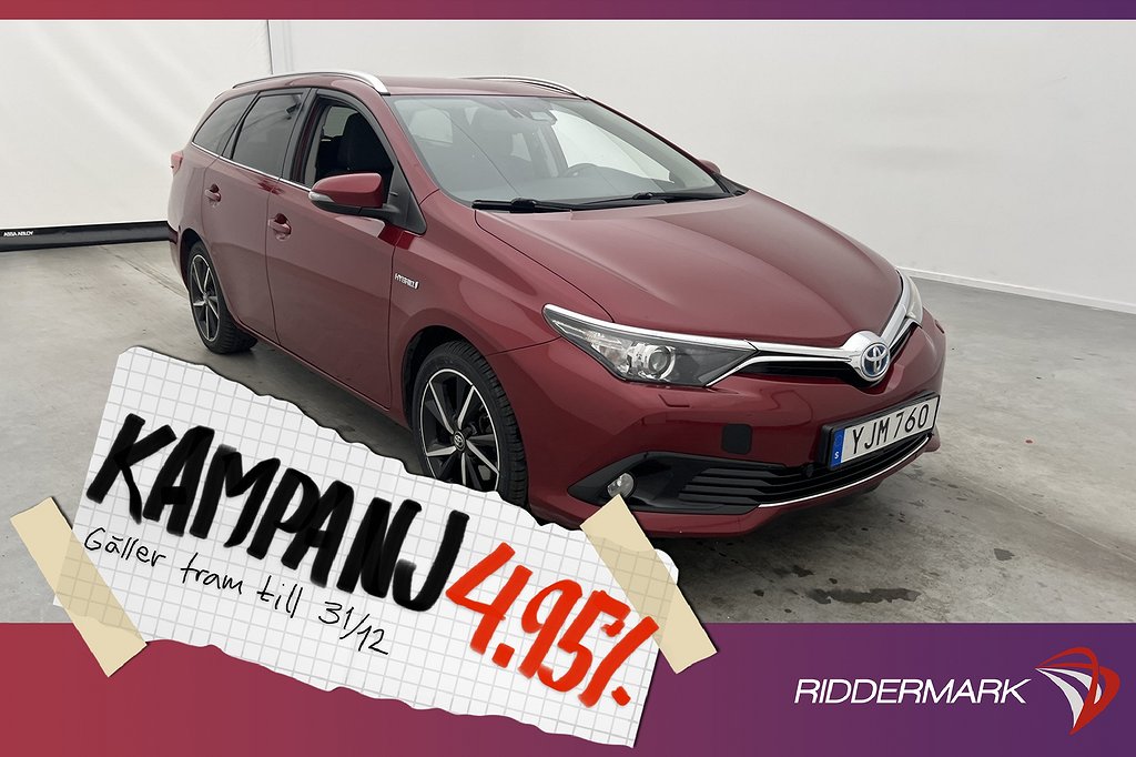 Toyota Auris Touring Sports Hybrid 136hk Intens 4,95% Ränta