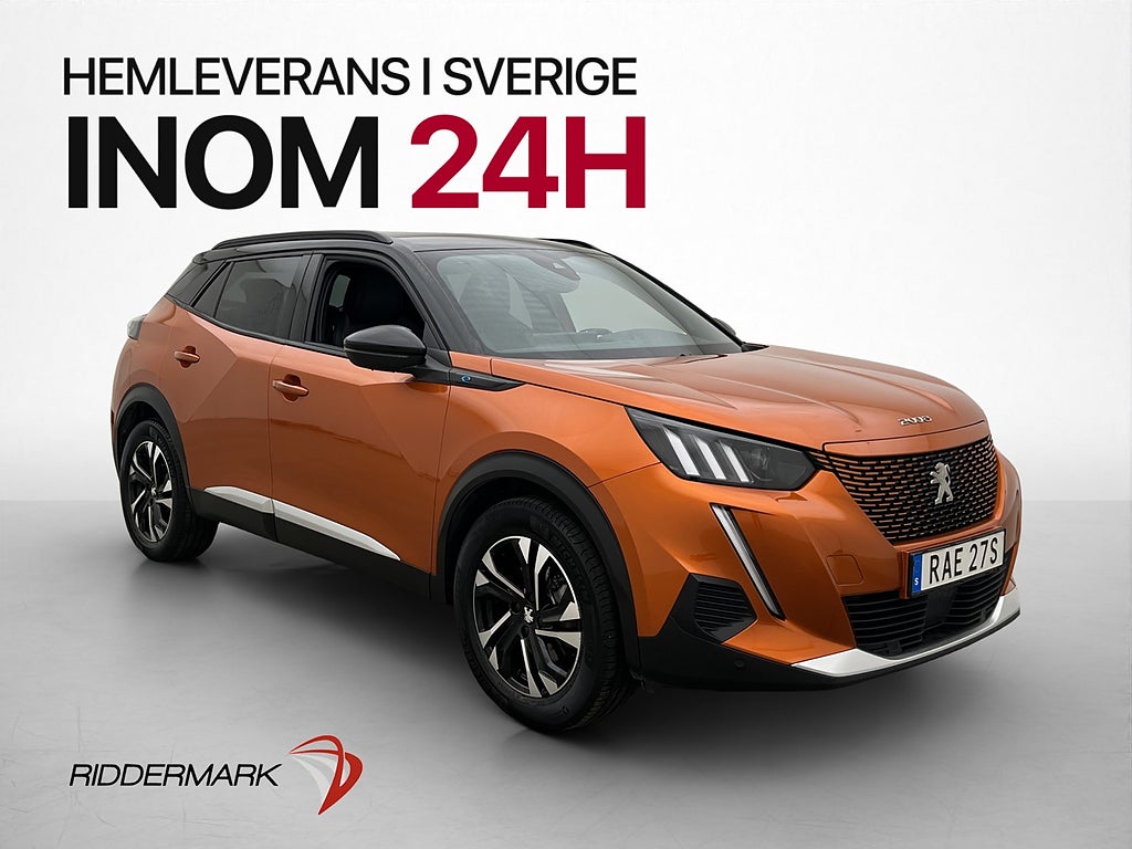 Peugeot E-2008 GT-Line Värmare Kamera Navi Halvskinn CarPlay