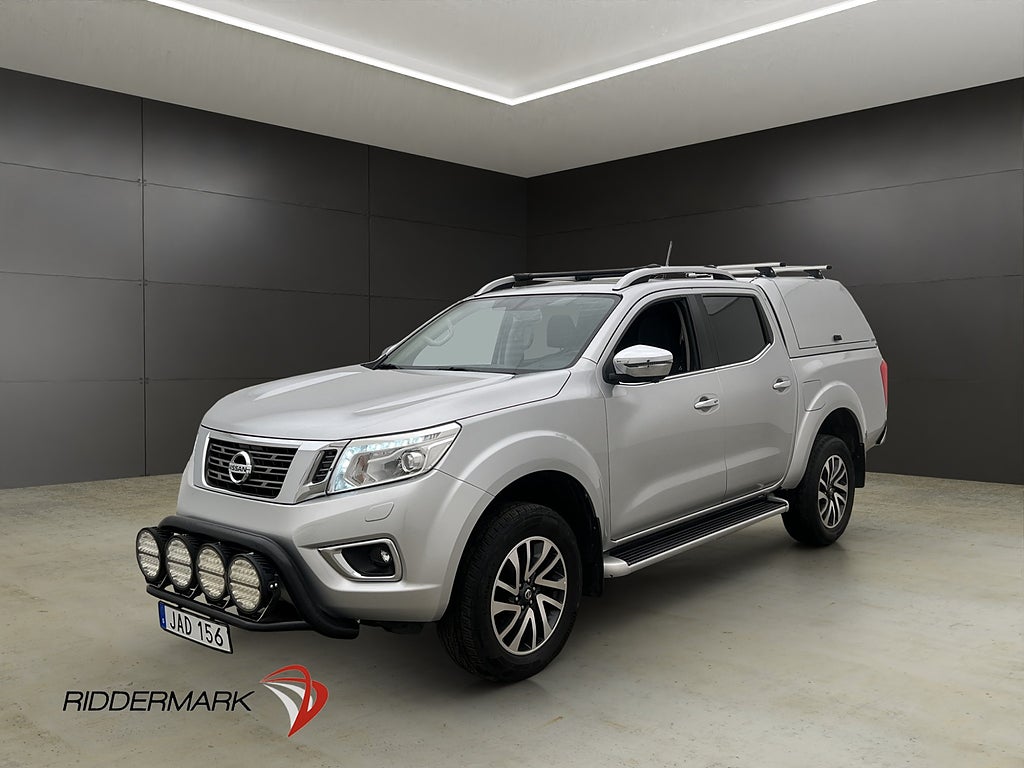 Nissan Navara Tekna 2.3 4WD M/K-Värmare Drag Diff Skinn Kåpa
