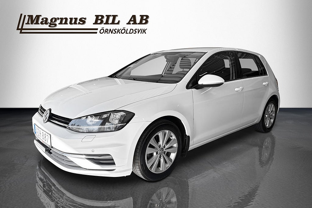Volkswagen Golf 5-dörrar 2.0 TDI DPF 4Motion Drag Värmare Kamera V-hjul 2018 till salu hos Magnus Bil