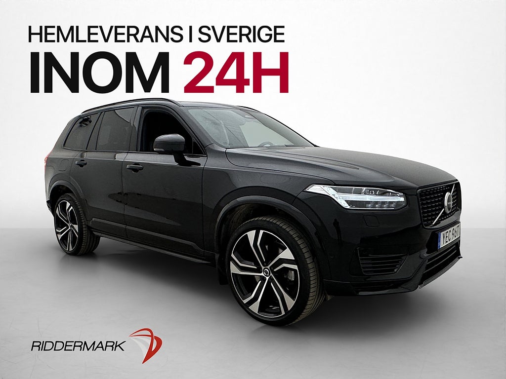 Volvo XC90 Recharge T8 AWD Ultimate Dark Pano B&W 7-Sit MOMS