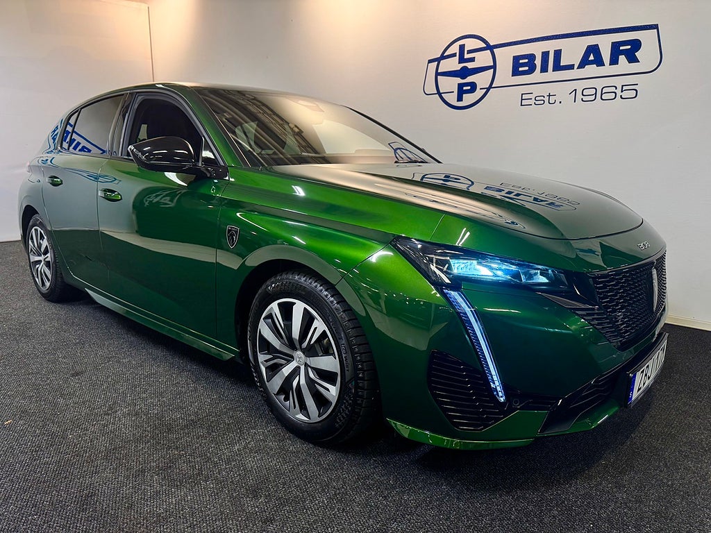 Peugeot 308 1.2 GT 130hk | Elstol & massage | 360 | Vhjul