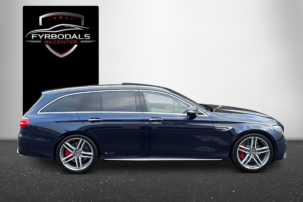 Mercedes-Benz E 63 S T 4MATIC+ AMG 612HK SVENSKSÅLD PANORAMA DRAGKROK 2018, bild 5