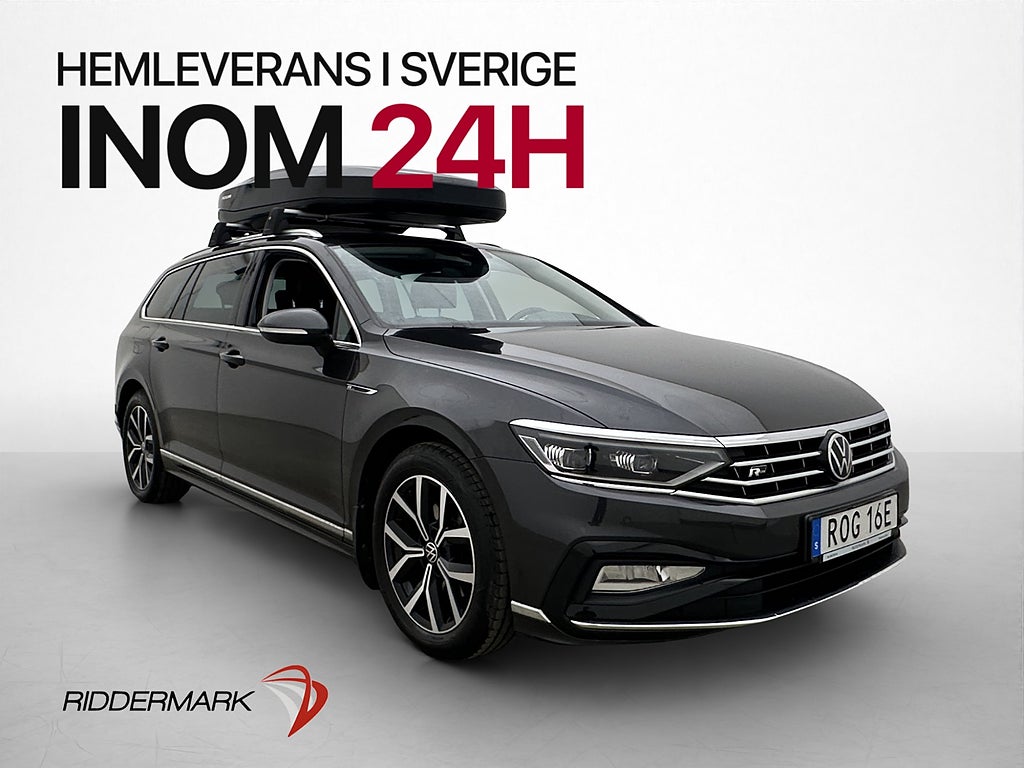 Volkswagen Passat TDI 4M 200hk R-Line Cockpit Värm Drag MOMS
