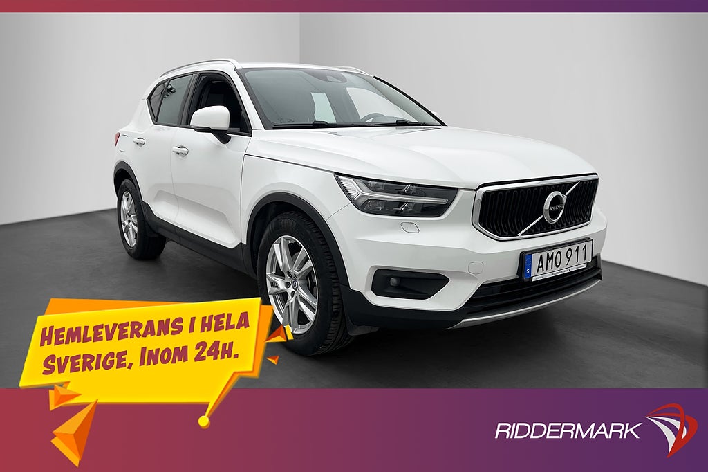 Volvo XC40 D3 AWD Momentum VOC Värmare Kamera Navi Skinn