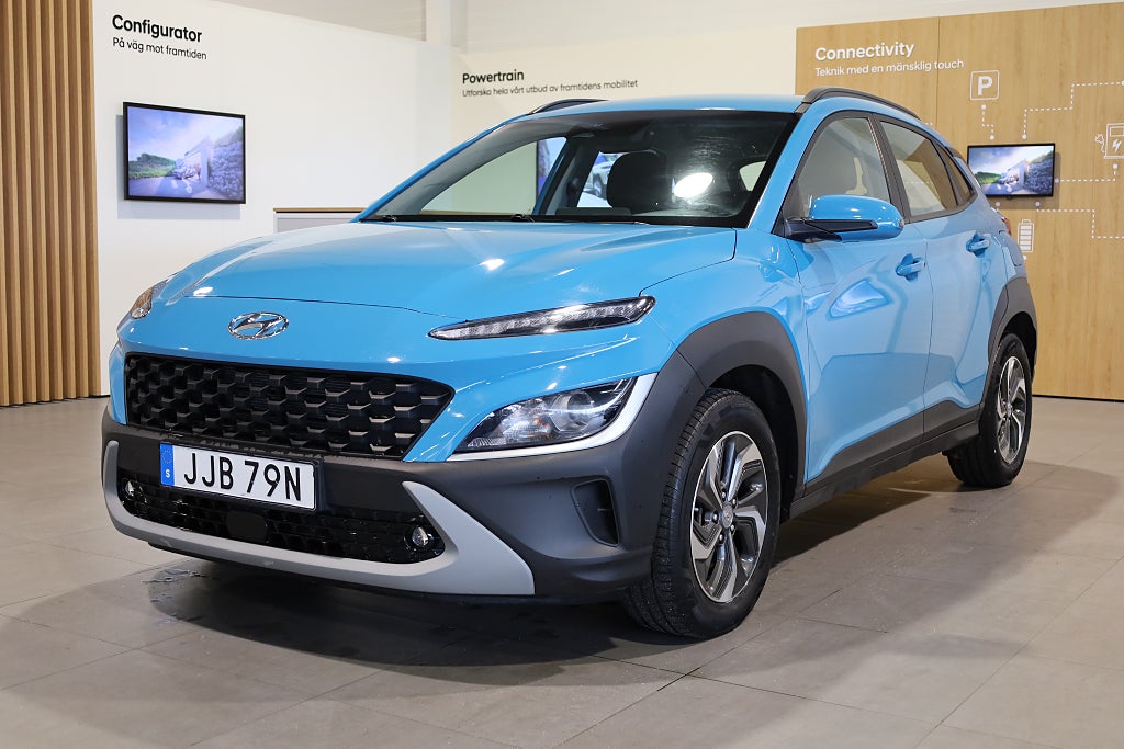 Hyundai Kona Hybrid 1,6 GDI 141hk HEV Essential Aut Leasbar 2023