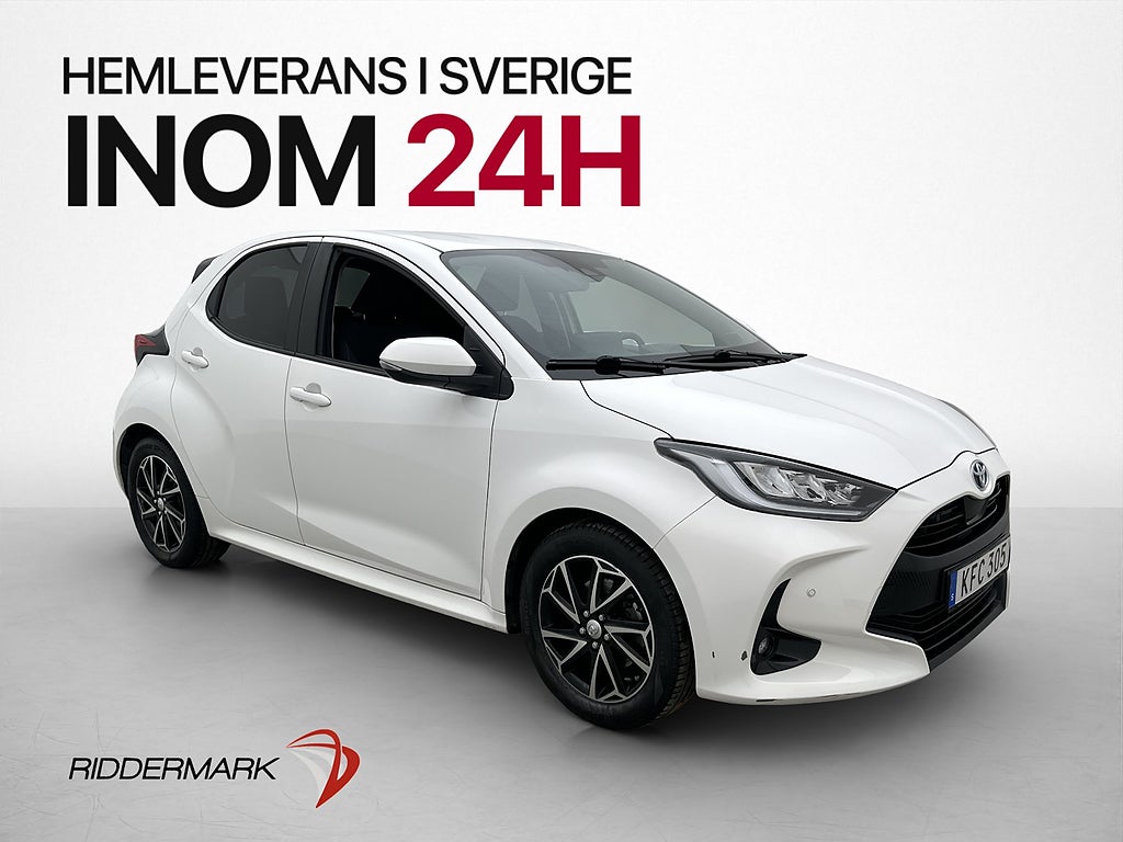 Toyota Yaris Hybrid 116hk Active Plus MOMS Kamera Rattvärme