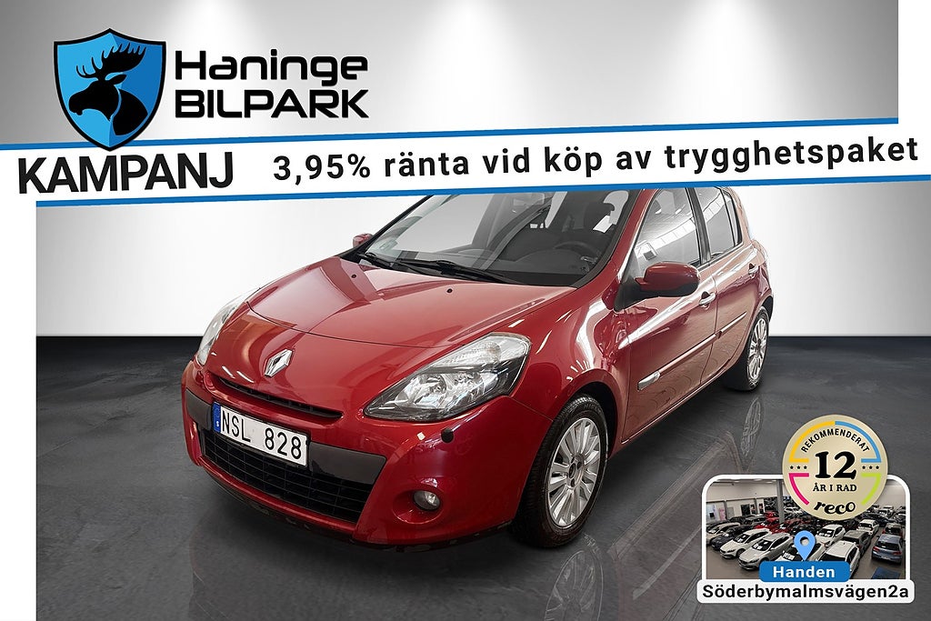 Renault Clio 5-dr 1.2 75hk /KAMREM-BYTT /2-ÄGARE /LÅGMIL /Fr 3,95%