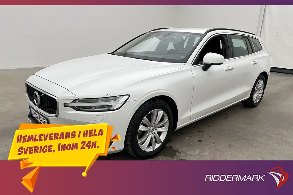 Volvo V60 B4 Advanced VOC Värmare Kamera Navi CarPlay Drag