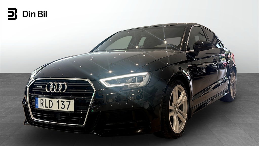 Audi A3 S-Line 2.0 TFSI Quattro S Tronic 190 hk Dr
