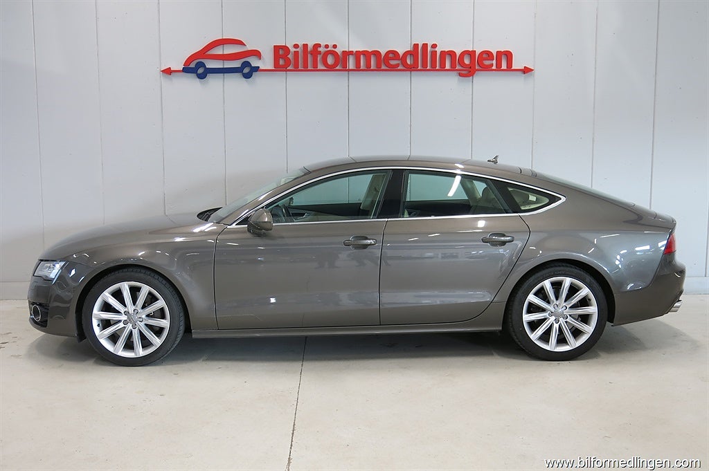 Audi A7 3.0 TDI Quattro 245hk Aut. Vinterhjul Läder
