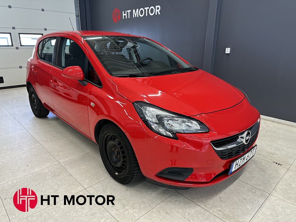 Opel Corsa 5-dörrar 1.4 Euro 6/Rattvärme/Farthållare