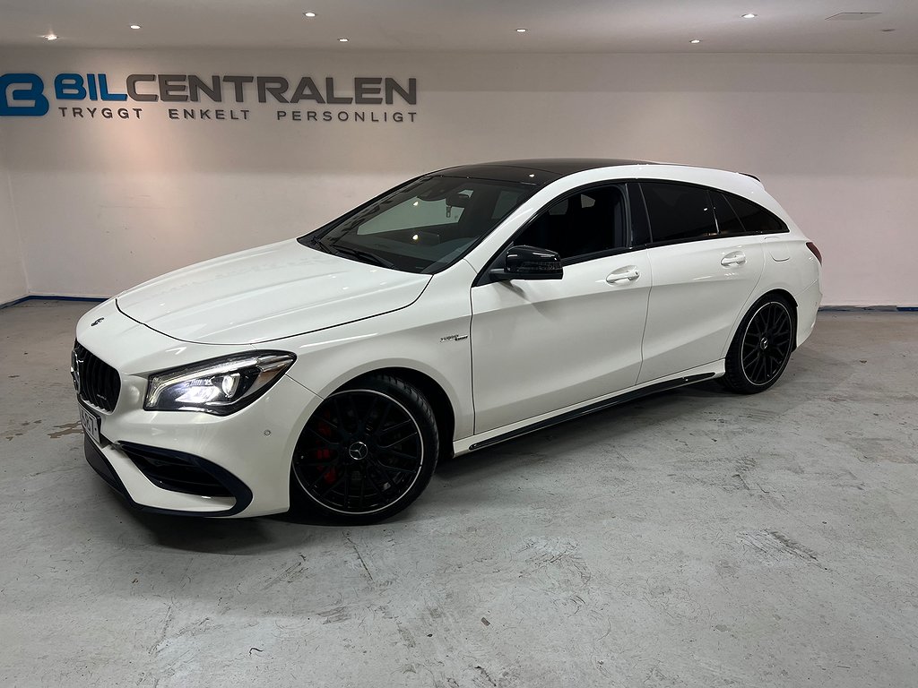 Mercedes-Benz AMG CLA 45 4M Shooting Brake Pano B-Kam GPS