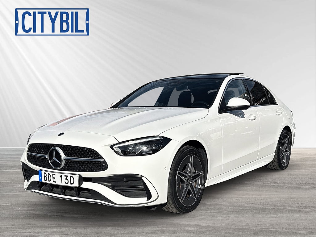 Mercedes-Benz C300 e 300 e 9G-Tronic Sedan - AMG Sport - Panorama - Vinter