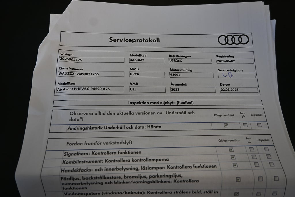 Audi A6 2023 - miniatyr 27