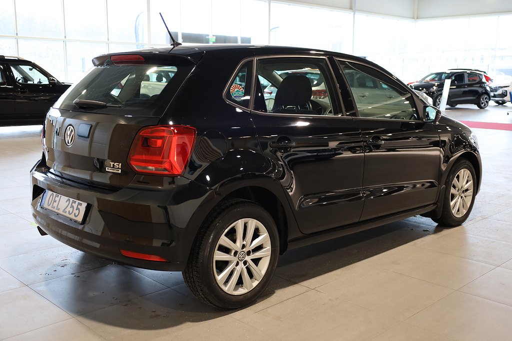 Volkswagen Polo 1,2 TSI 90Hk Aut 5D Bluetooh PDC 2017