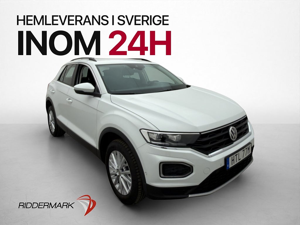 Volkswagen T-Roc 1.0 TSI 116hk Värmare CarPlay MOMS