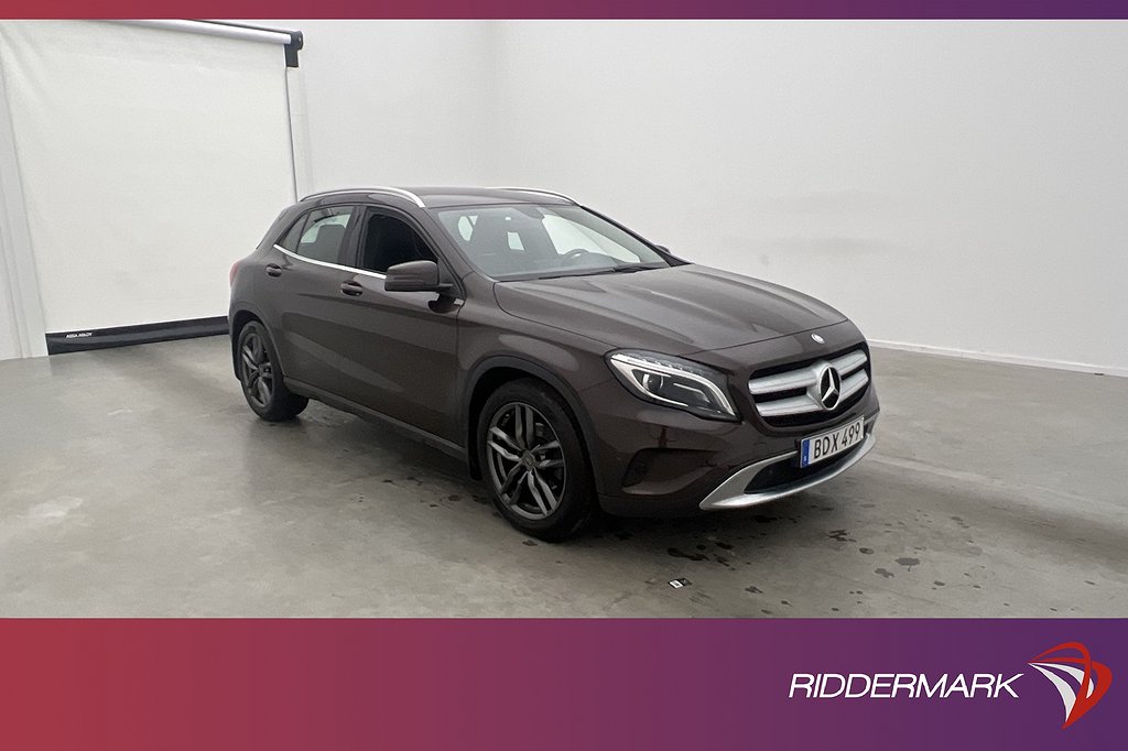 Mercedes-Benz GLA 220 4M 170hk Progressive Navi Halvskinn