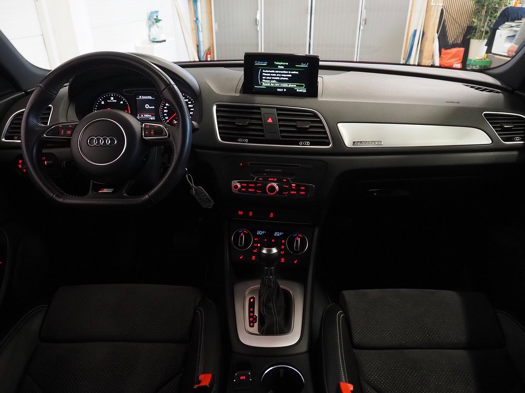Audi Q3 2.0 TDI 184hk quattro S-Line | Dragkrok | 2018