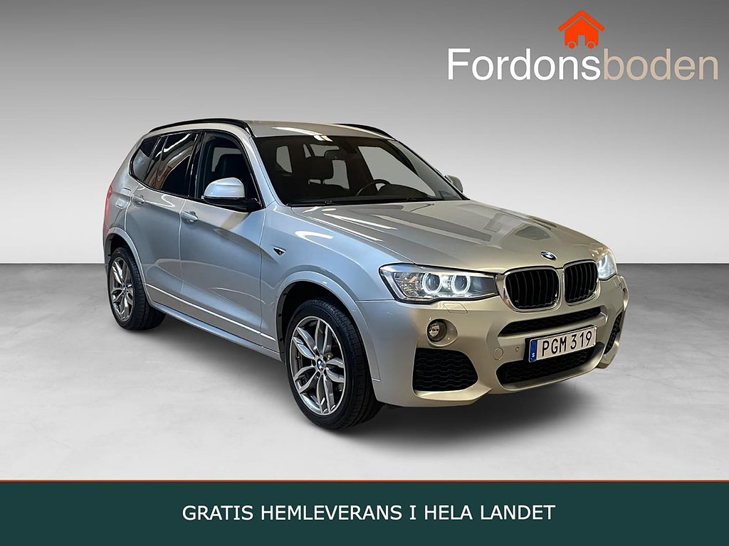 BMW X3 xDrive20d Steptronic M Sport Drag Värmare B-Kamera Navi