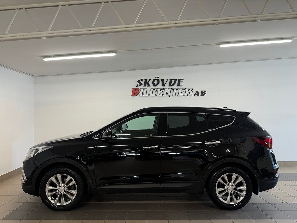 Hyundai Santa Fe 2.2CRDi 4WD Premium/Drag/GPS/Nyservad/Kamera