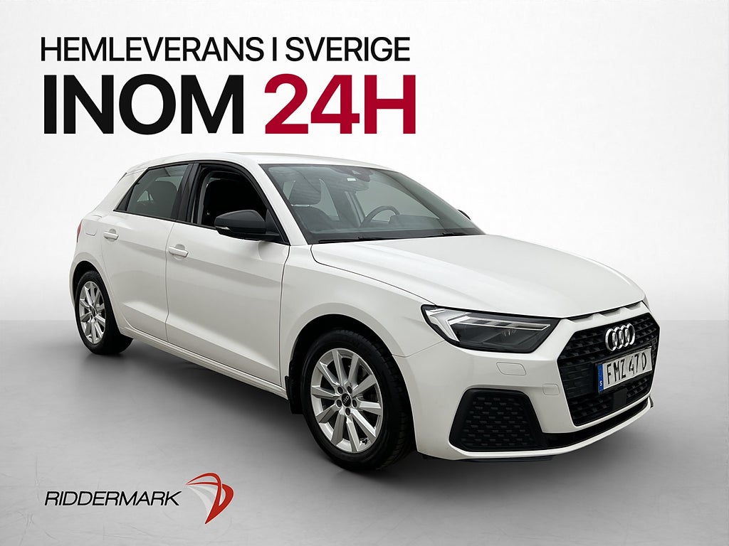 Audi A1 Sportsback 30 TFSI 110hk Proline Carplay P-Sensor