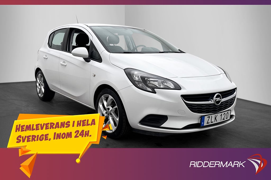 Opel Corsa 1.4 90hk P-Sensorer Rattvärme Farthållare