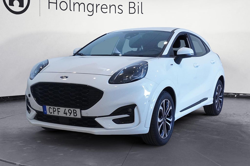 Ford Puma 1.0 EcoBoost E85 Manuell, 125hk, St Line, Backkamera, Keyless,