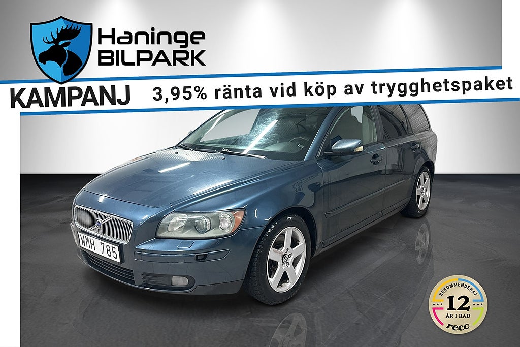 Volvo V50 2.4 MOMENTUM SUPERDEAL 3.95% DRAG / SKINN / EL-STOL